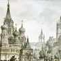 Кремль карандашом