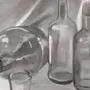 Бутылка рисунок
