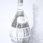 Бутылка рисунок