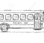 Нарисовать Автобус