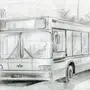 Нарисовать автобус