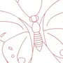 Нарисовать бабочку карандашом легко