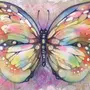 Бабочка Рисунок Красками