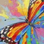Бабочка рисунок красками