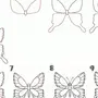 Нарисовать бабочку