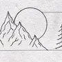 Как Нарисовать Горы