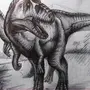 Нарисовать динозавра