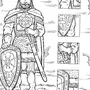 Древнерусский воин рисунок 4 класс