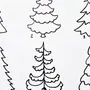 Нарисовать елку карандашом для детей