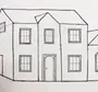Как нарисовать большой дом