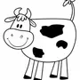 Как нарисовать корову
