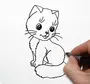 Пять котят рисунок