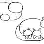 Нарисовать Кошку 3 Класс