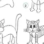 Рисунок Котенка Для Детей 1 Класса