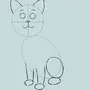 Рисунок Котенка Для Детей 1 Класса