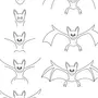 Как легко нарисовать летучую мышь