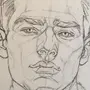 Как нарисовать лицо мужчины