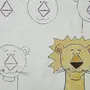 Лев рисунок для детей
