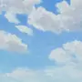 Как нарисовать небо акварелью