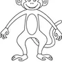 Нарисовать обезьянку 3 класс