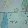 Рисунок весенние воды 2 класс