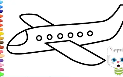 Рисунок самолет 1 класс