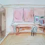 Рисунок комнаты 3 класс