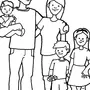 Как нарисовать семью