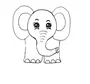 Как нарисовать слоника