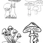 Нарисовать съедобный гриб