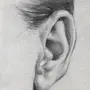 Как нарисовать ухо