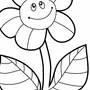 Цветы рисунок для детей 5 лет