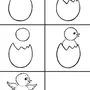 Как Нарисовать Цыпленка Поэтапно
