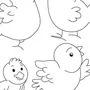 Как нарисовать цыпленка поэтапно