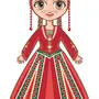 Армянский национальный костюм рисунок