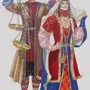 Армянский национальный костюм рисунок