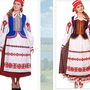 Белорусский национальный костюм рисунок