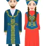 Казахский Национальный Костюм Рисунок