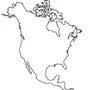 Северная Америка Рисунок