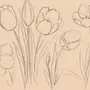 Весенние цветы картинки нарисованные