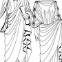 Одежда древних римлян рисунок