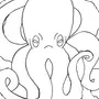 Как нарисовать осьминога
