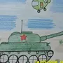 Рисунок на 8 марта красками пошагово