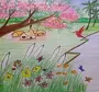 Весенний пейзаж 6 класс изо рисунок
