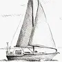 Лодка С Парусом Рисунок