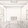 Как нарисовать комнату в перспективе