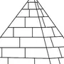 Как нарисовать пирамиду