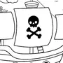 Пиратский Корабль Рисунок