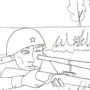 Рисунок Письмо Солдату