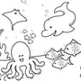Подводный мир рисунок легкий